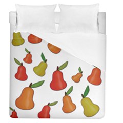 Decorative Pears Pattern Duvet Cover (queen Size)