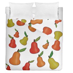 Decorative Pears Pattern Duvet Cover Double Side (queen Size)