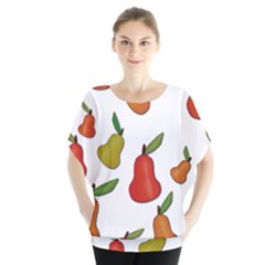 Decorative Pears Pattern Blouse