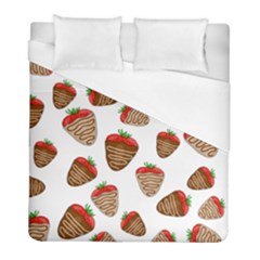 Chocolate Strawberries  Duvet Cover (full/ Double Size)