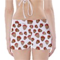 Chocolate strawberries  Boyleg Bikini Wrap Bottoms View2