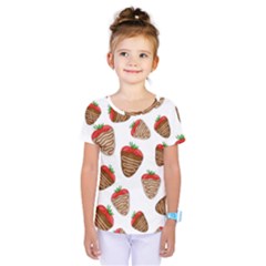 Chocolate Strawberries  Kids  One Piece Tee