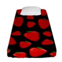 Strawberries pattern Fitted Sheet (Single Size) View1