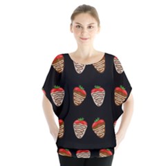 Chocolate Strawberies Blouse