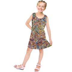 Art Modern Painting Acrylic Canvas Kids  Tunic Dress