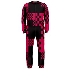 Cube Square Block Shape Creative Onepiece Jumpsuit (men)  by Amaryn4rt