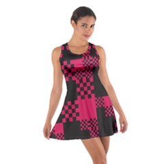 Cube Square Block Shape Creative Cotton Racerback Dress by Amaryn4rt