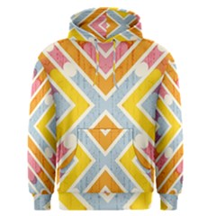 Line Pattern Cross Print Repeat Men s Pullover Hoodie by Amaryn4rt