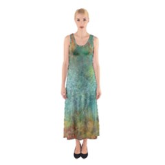 Rainforest Sleeveless Maxi Dress by digitaldivadesigns