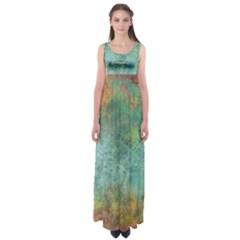 Rainforest Empire Waist Maxi Dress by digitaldivadesigns