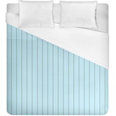 Stripes Striped Turquoise Duvet Cover (king Size)