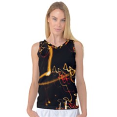 Abstract Women s Basketball Tank Top