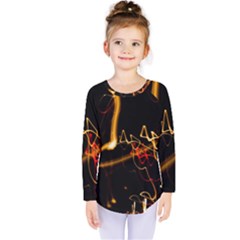 Abstract Kids  Long Sleeve Tee