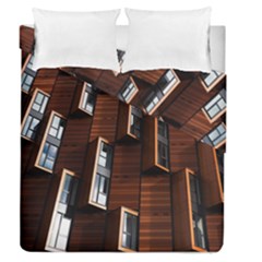 Abstract Architecture Building Business Duvet Cover Double Side (queen Size) by Amaryn4rt