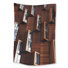 Abstract Architecture Building Business Large Tapestry by Amaryn4rt