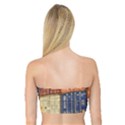 Blue White Orange And Brown Container Van Bandeau Top View2