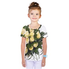 Bouquet Flowers Roses Decoration Kids  One Piece Tee