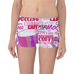 Coffee Cup Lettering Coffee Cup Boyleg Bikini Bottoms by Amaryn4rt