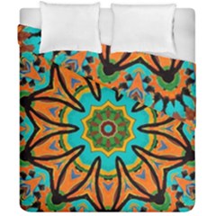 Color Abstract Pattern Structure Duvet Cover Double Side (california King Size)