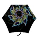 Flower Pattern Design Abstract Background Mini Folding Umbrellas View1