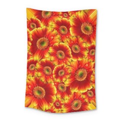 Gerbera Flowers Blossom Bloom Small Tapestry