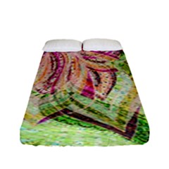 Colorful Design Acrylic Fitted Sheet (full/ Double Size)