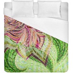 Colorful Design Acrylic Duvet Cover (king Size) by Amaryn4rt