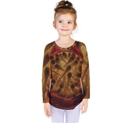 Light Picture Cotton Buds Kids  Long Sleeve Tee