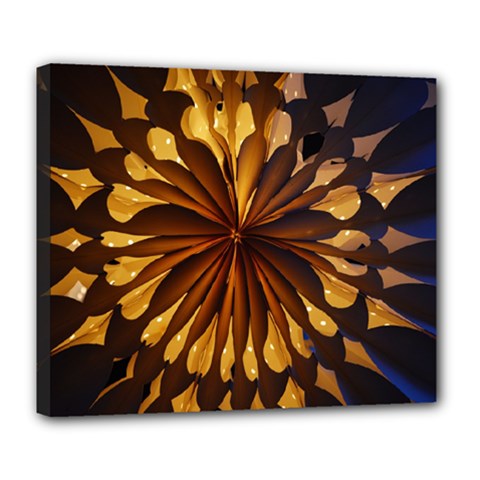 Light Star Lighting Lamp Deluxe Canvas 24  X 20   by Amaryn4rt