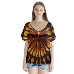 Light Star Lighting Lamp Flutter Sleeve Top