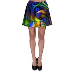 Light Texture Abstract Background Skater Skirt by Amaryn4rt