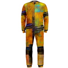 London Tower Abstract Bridge Onepiece Jumpsuit (men)  by Amaryn4rt