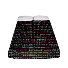 Full Frame Shot Of Abstract Pattern Fitted Sheet (full/ Double Size)