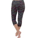 Full Frame Shot Of Abstract Pattern Capri Yoga Leggings View4