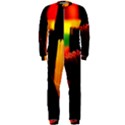 Plastic Brush Color Yellow Red OnePiece Jumpsuit (Men)  View1