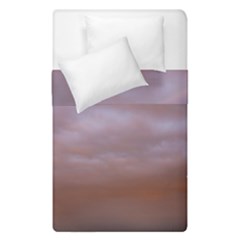 Rain Rainbow Pink Clouds Duvet Cover Double Side (single Size)