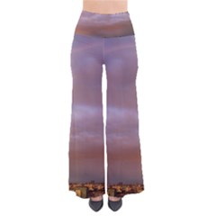 Rain Rainbow Pink Clouds Pants by Amaryn4rt