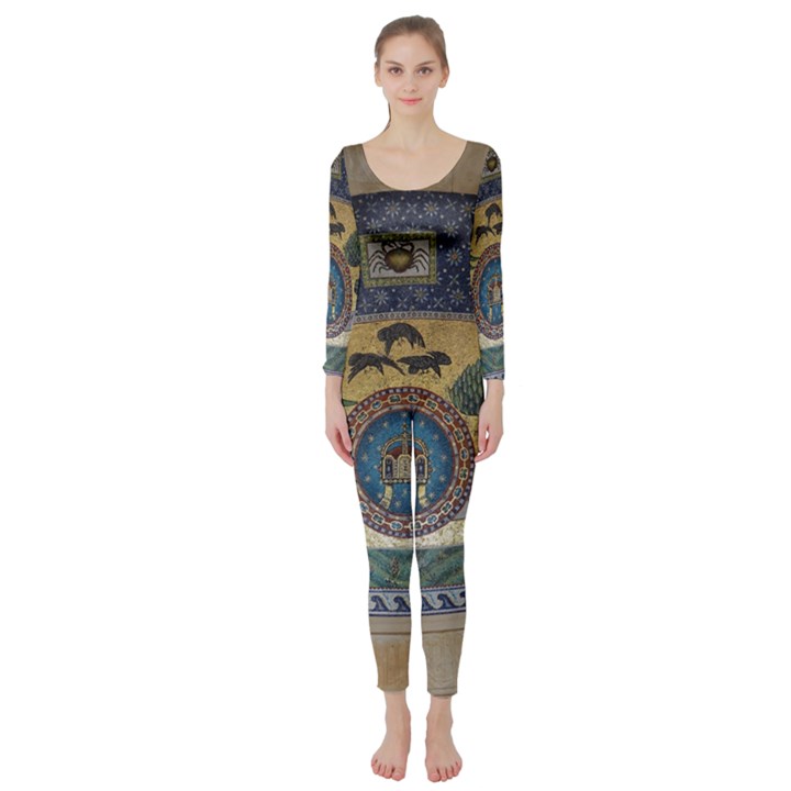 Peace Monument Werder Mountain Long Sleeve Catsuit