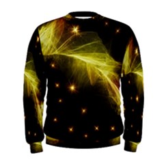 Particles Vibration Line Wave Men s Sweatshirt by Amaryn4rt