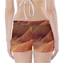 Sandstone The Wave Rock Nature Red Sand Boyleg Bikini Wrap Bottoms View2