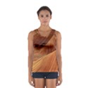 Sandstone The Wave Rock Nature Red Sand Women s Sport Tank Top  View1