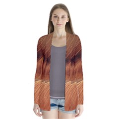 Sandstone The Wave Rock Nature Red Sand Cardigans