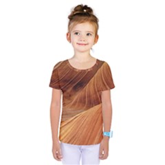 Sandstone The Wave Rock Nature Red Sand Kids  One Piece Tee