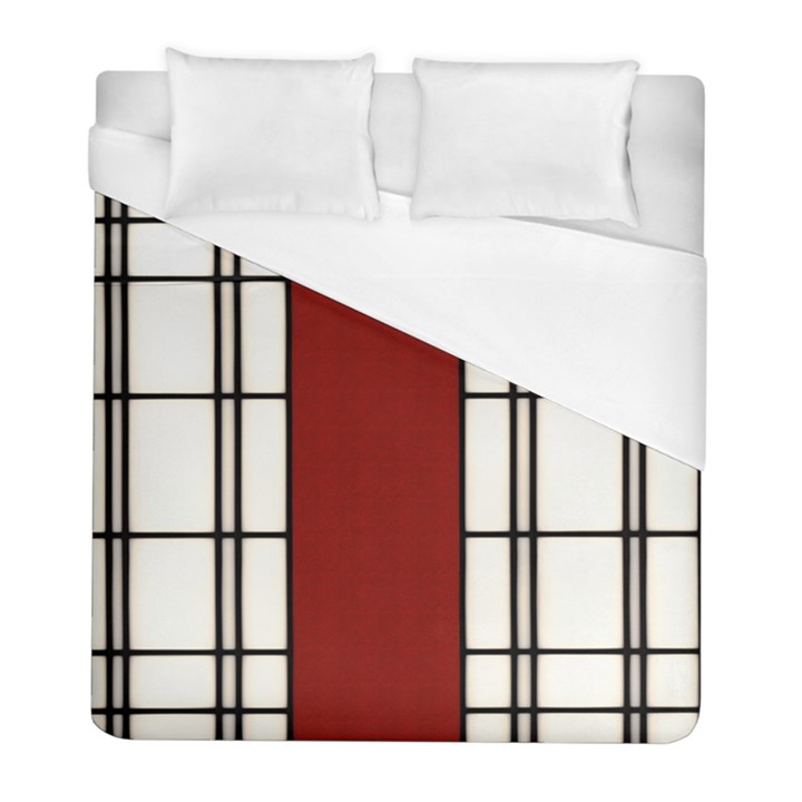 SHOJI - RED Duvet Cover (Full/ Double Size)