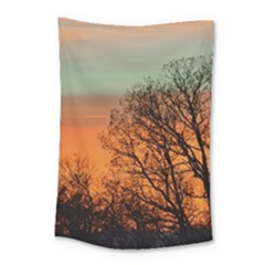 Twilight Sunset Sky Evening Clouds Small Tapestry by Amaryn4rt