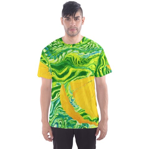 Zitro Abstract Sour Texture Food Men s Sport Mesh Tee by Amaryn4rt