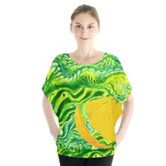 Zitro Abstract Sour Texture Food Blouse