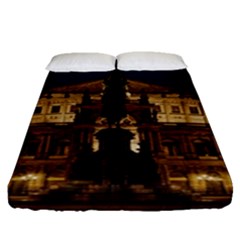 Dresden Semper Opera House Fitted Sheet (queen Size)