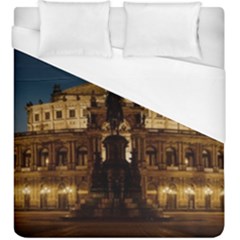 Dresden Semper Opera House Duvet Cover (king Size)