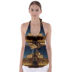 Dresden Semper Opera House Babydoll Tankini Top